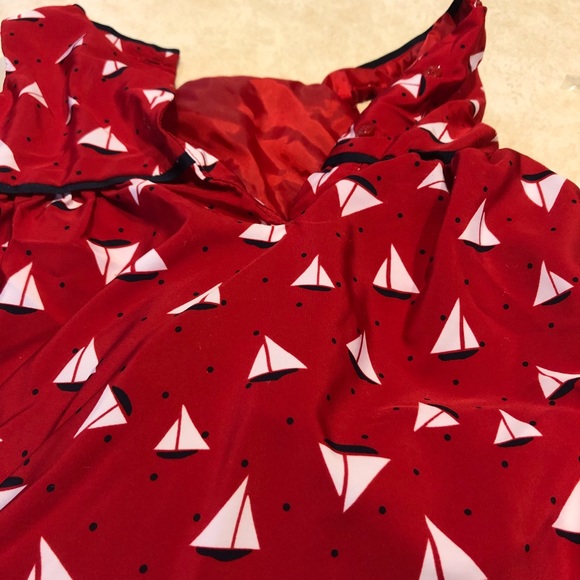 Janie and jack red sailboat dress - Picture 4 of 4